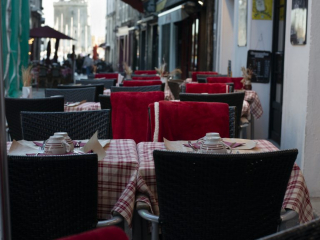 Cafe La Rochelle, France