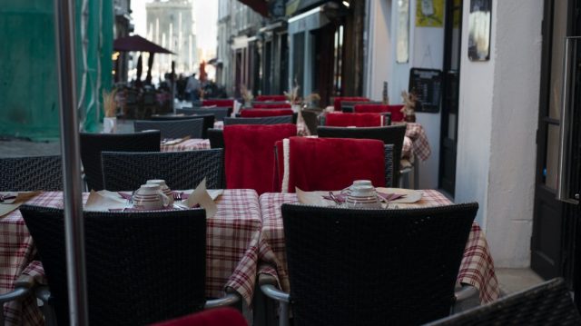 Cafe La Rochelle, France