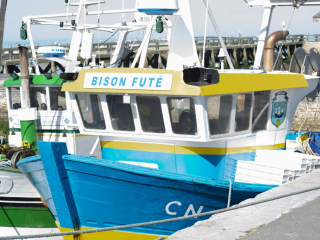 Fishing boat Grandcamp-Maisy, France