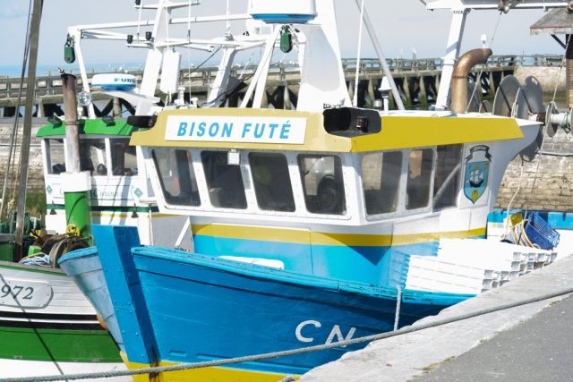 Fishing boat Grandcamp-Maisy, France